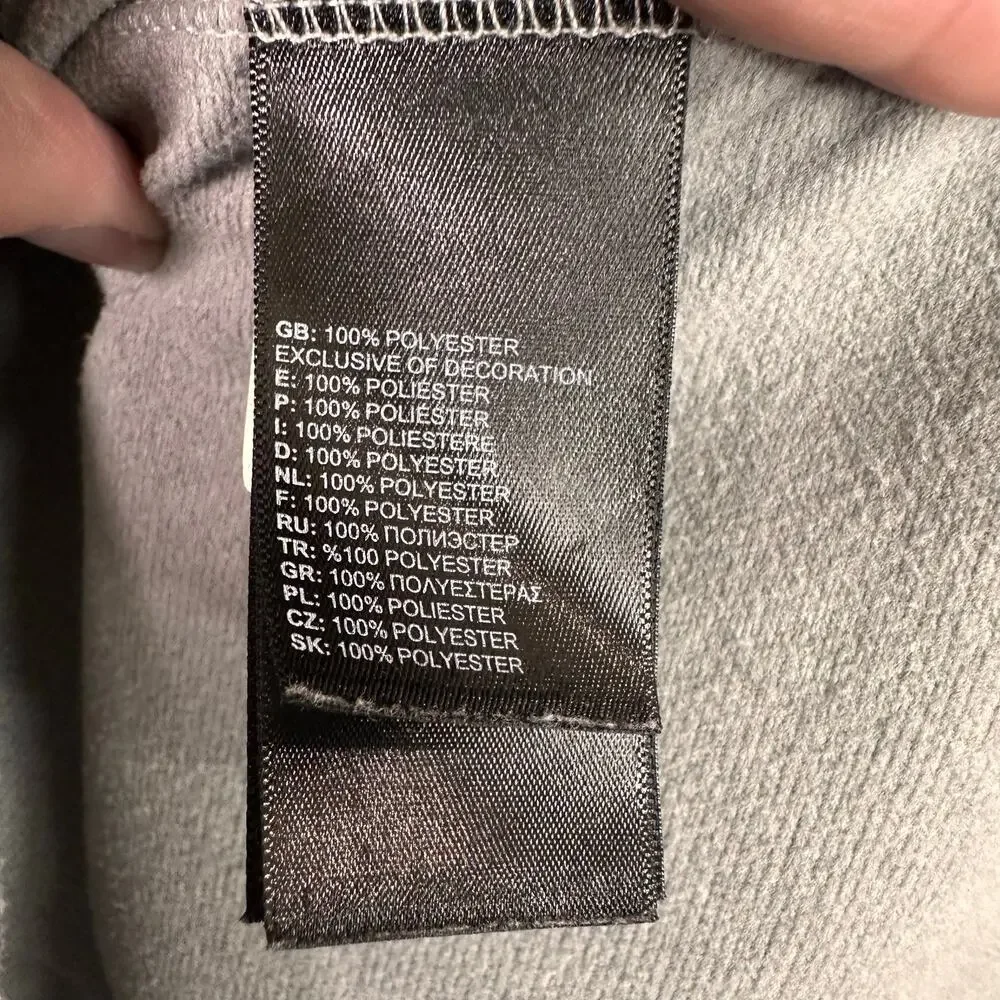 The North Face Womens Tech Mezzaluna Hoodie Jacket Full Zip Medium Gray Outdoor - Picture 8 of 9